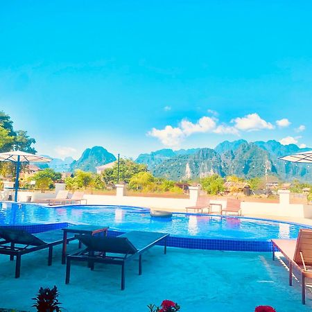 Vang Vieng Garden Resort Екстер'єр фото